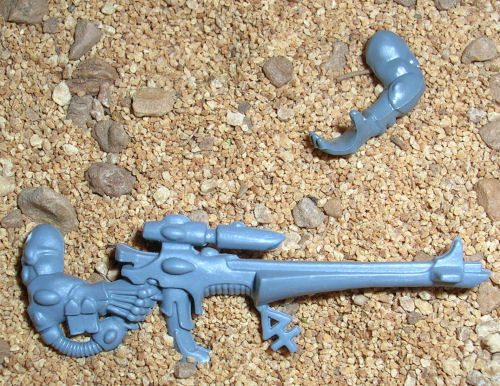 Dire Avenger shuriken catapult bits reference image.